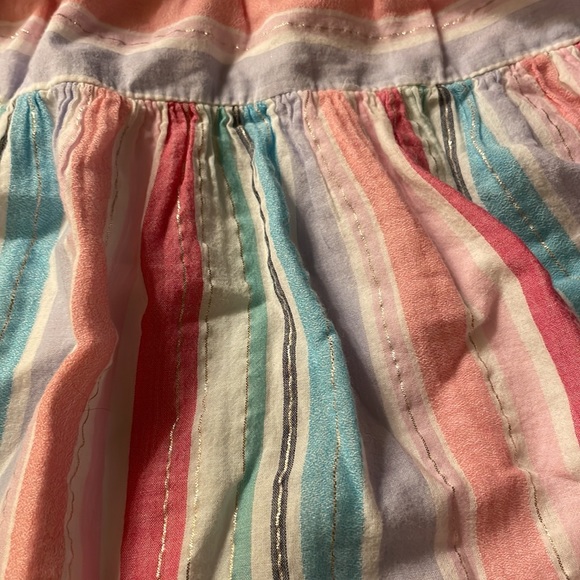 Girls pastel striped skirt size 10 - Picture 4 of 4